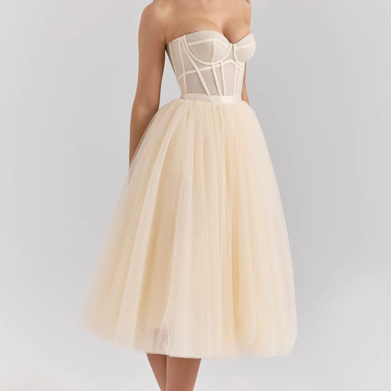 Online Darling Tulle Corset Dress Women Dresses