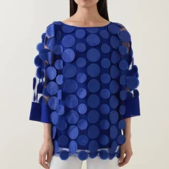 Clearance 3D-Detail Tunic Women Tops