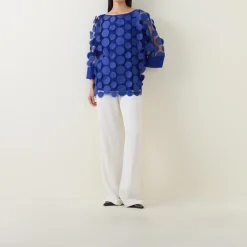 Clearance 3D-Detail Tunic Women Tops