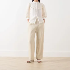 Dea Embroidered Blouse Women Tops