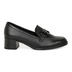 Dear Wide Fit Heeled Loafers Women Loafers