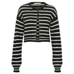 Best Debbie Cropped Striped Cardigan Women Sweaters & Cardigans