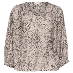 Outlet Debra Leopard Blouse Women Tops