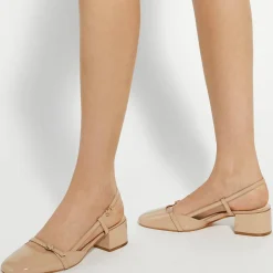 Outlet Definition Slingback Block Heels Women Heels