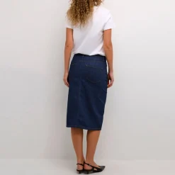 New Dekota Mid-Rise Denim Skirt Women Skirts
