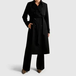 Hot Delilah Soft Trench Coat Women Coats & Jackets