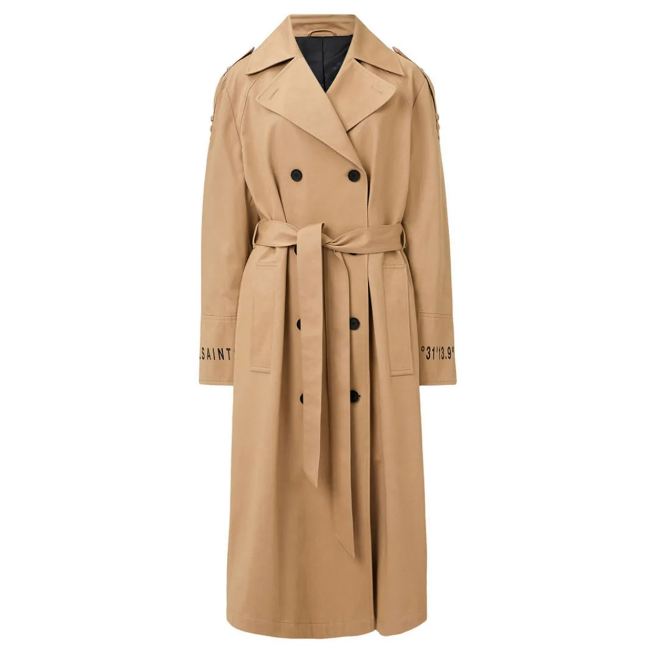Best Demmi Oversized Trench Coat Women Coats & Jackets