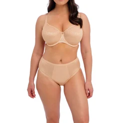 New Demure Underwire Moulded Non Padded Bra Women Lingerie