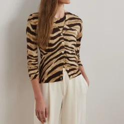 Hot Denzel Zebra Cardigan Women Sweaters & Cardigans