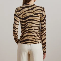 Hot Denzel Zebra Cardigan Women Sweaters & Cardigans