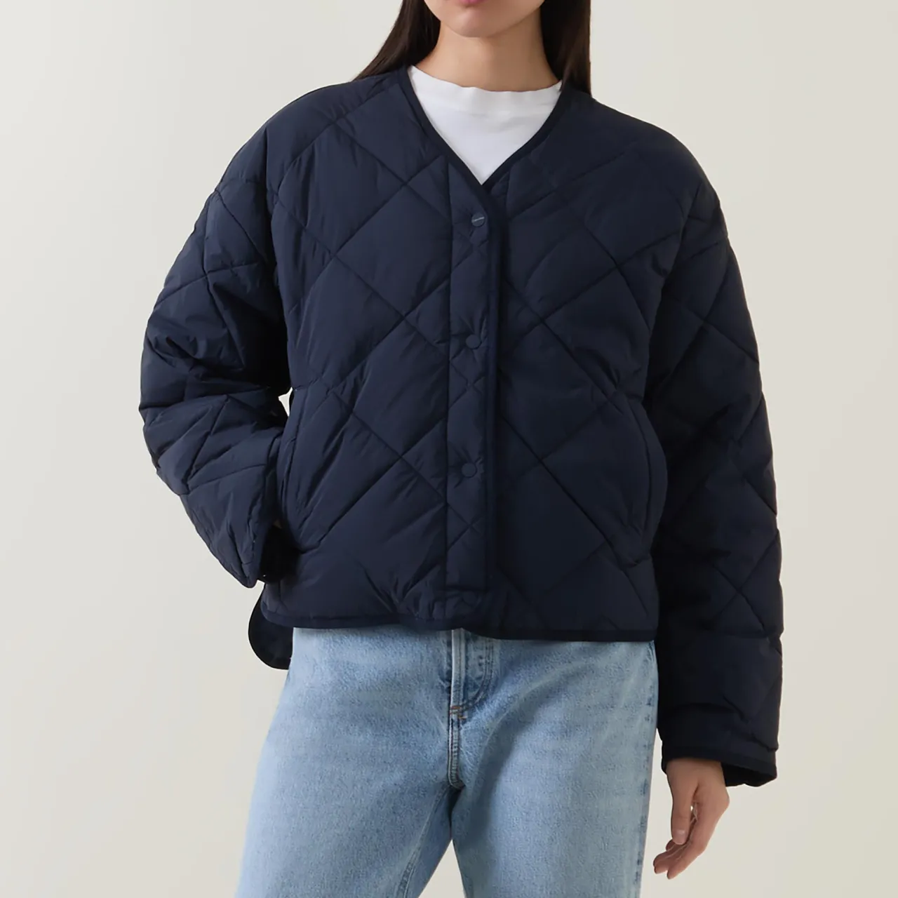 Outlet Diamond Quilted Jacket Women Coats & Jackets