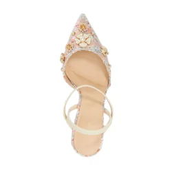 Discount Diana Boucle Floral Slingback Courts Women Heels