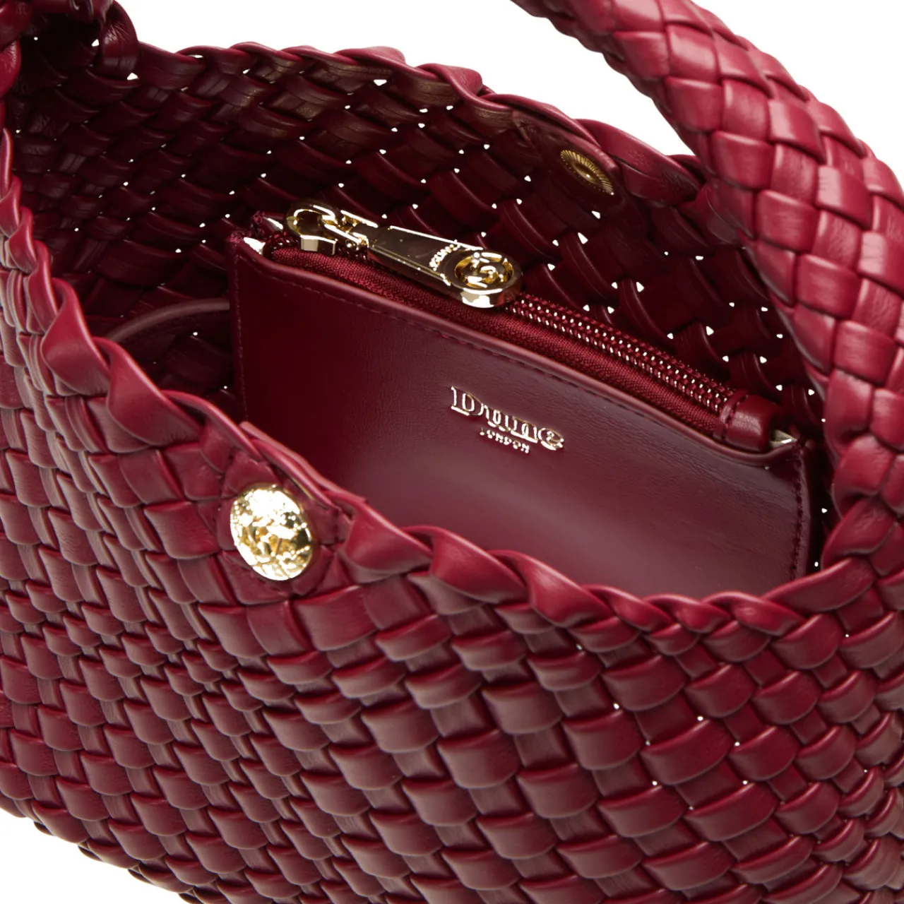 Online Dinkydeliberate Mini Woven Top Handle Bag Women Crossbody Bags