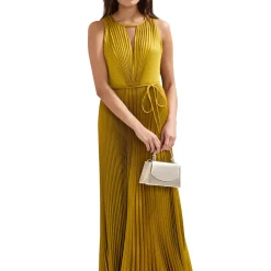 Sale Dionne Eyelet Pleated Dress Women Dresses|Occasion Dressing