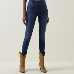 Clearance Distressed Denim Leggings Women Denim