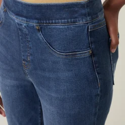 Clearance Distressed Denim Leggings Women Denim