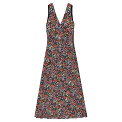 Sale Ditsy Floral Flared Dress Women Dresses
