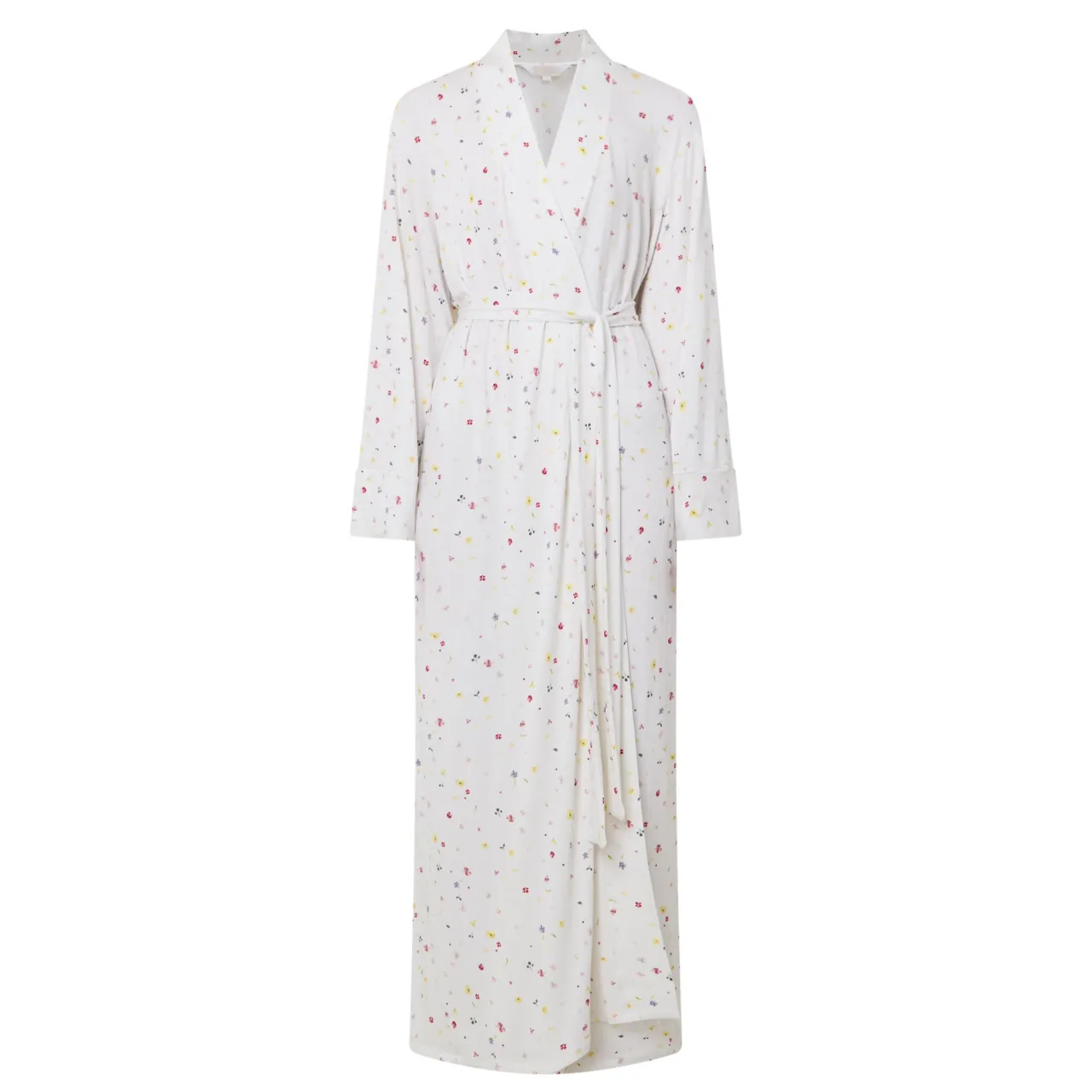 Sale Ditsy Print Longline Robe Women Sleepwear