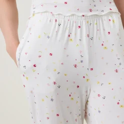 Ditsy Print Pyjama Bottoms Women Sleepwear