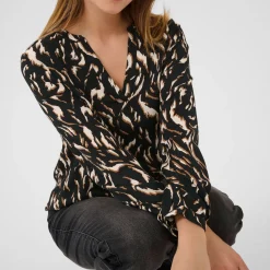 Best Ditte Printed Blouse Women Tops