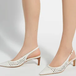 Best Divided Slingback Heels Women Heels