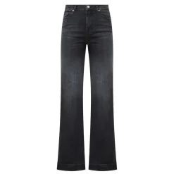 Hot Dojo Modern Flared Jeans Women Denim