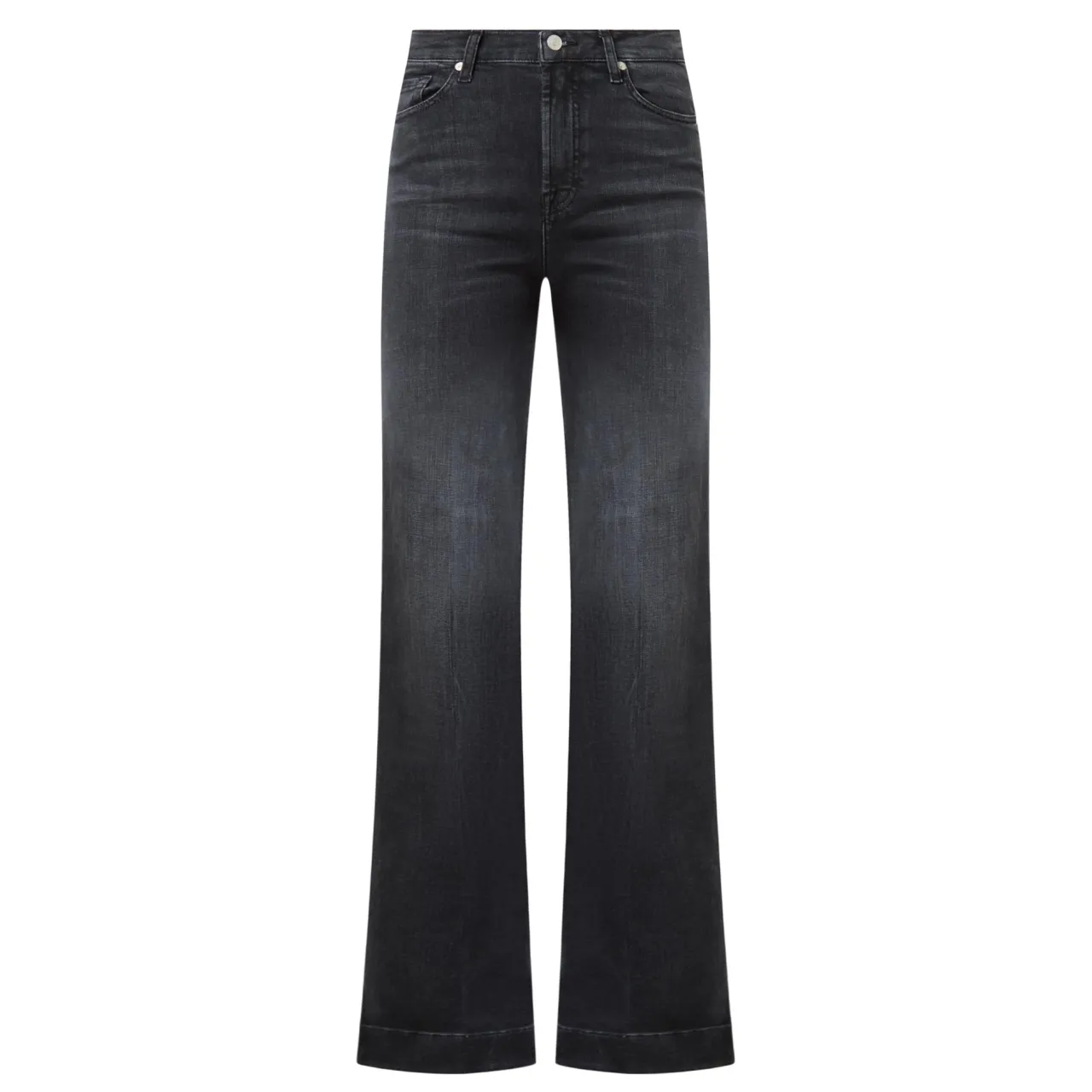 Hot Dojo Modern Flared Jeans Women Denim