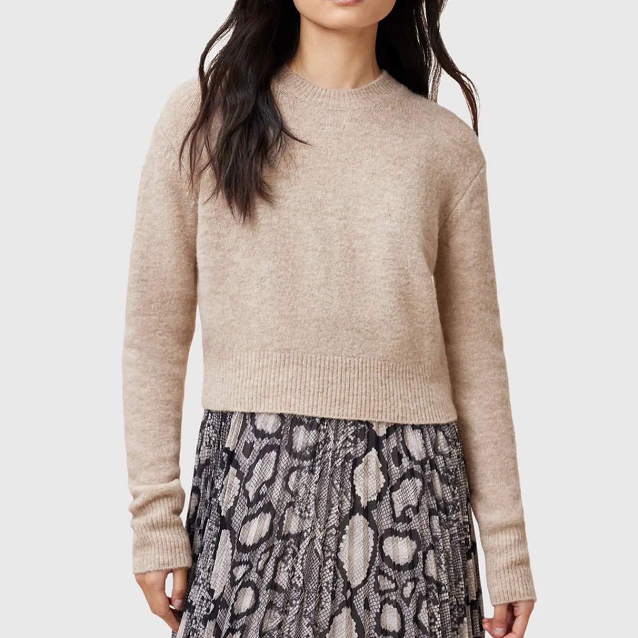 Outlet Donatella Two-Piece Knitted Snake Dress Women Dresses