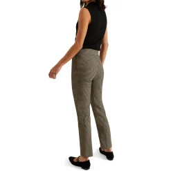New Donna Dogtooth Straight Leg Trousers Women Trousers & Shorts