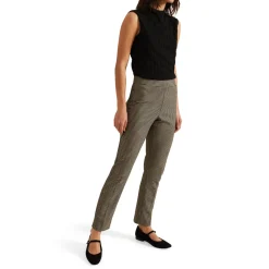 New Donna Dogtooth Straight Leg Trousers Women Trousers & Shorts