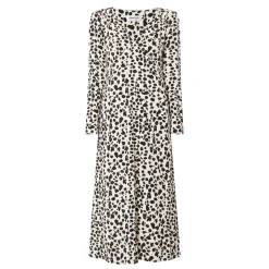Clearance Doris Leopard Flared Dress Women Dresses
