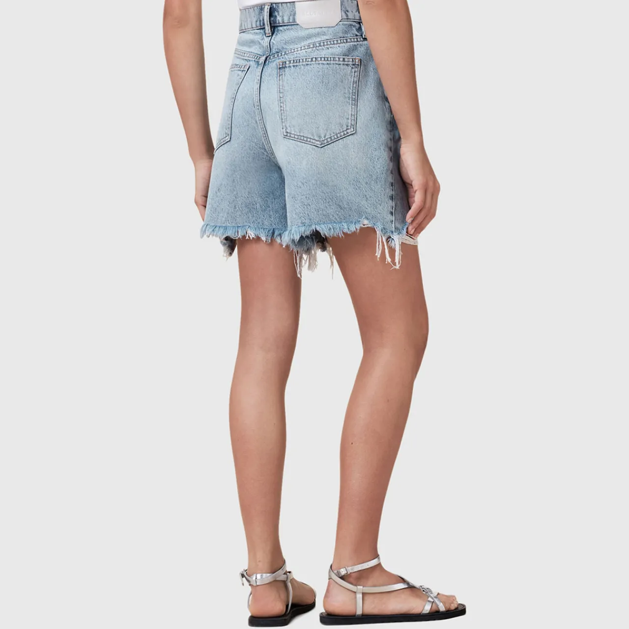 Clearance Doris Wide Leg Denim Shorts Women Trousers & Shorts