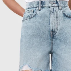 Clearance Doris Wide Leg Denim Shorts Women Trousers & Shorts