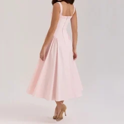 Dorothy Pleated Flared Sundress Women Dresses