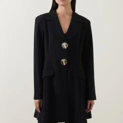 Outlet Double Button Single-Breasted Coat Women Coats & Jackets
