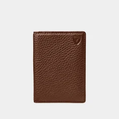 Discount Double Fold Grained Leather Cardholder Women Wallets