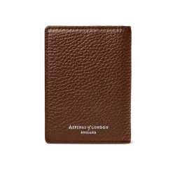 Discount Double Fold Grained Leather Cardholder Women Wallets