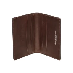 Discount Double Fold Woven Leather Cardholder Women Wallets