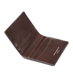 Discount Double Fold Woven Leather Cardholder Women Wallets