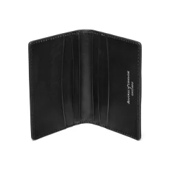 New Double Fold Woven Leather Cardholder Women Wallets