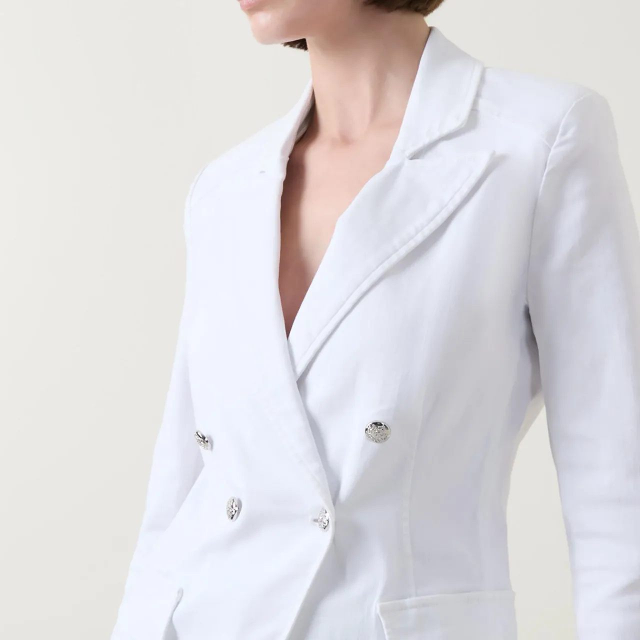 Online Double-Breasted Blazer Women Coats & Jackets