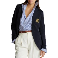 New Double-Knit Jacquard Blazer Women Coats & Jackets