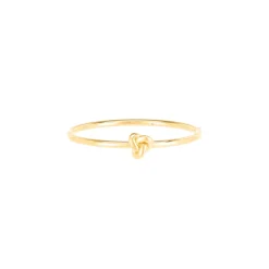 Double-Knot Hinged Bangle Bracelet Women Bracelets