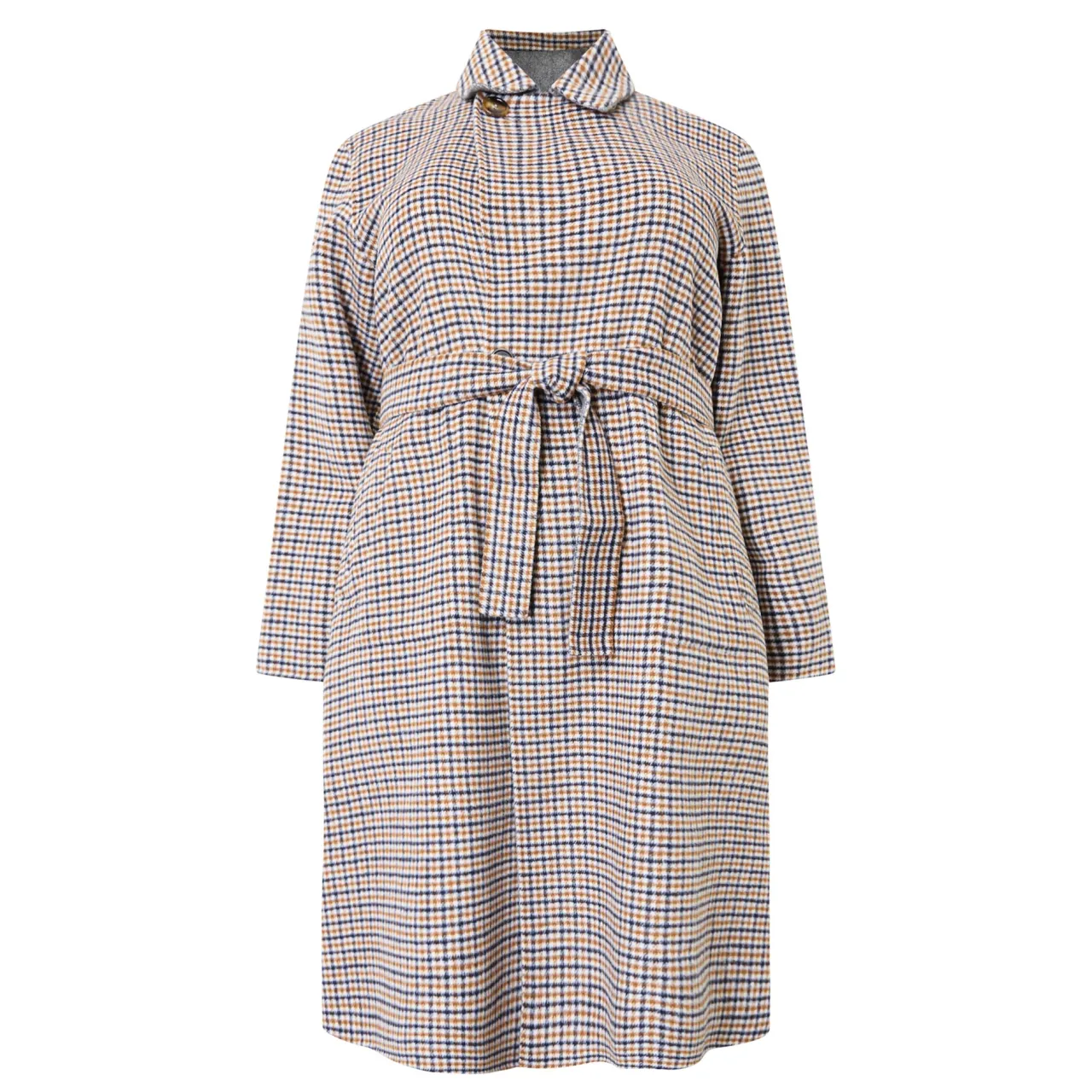 Sale Dovere Reversible Check Print Trench Coat Women Coats & Jackets