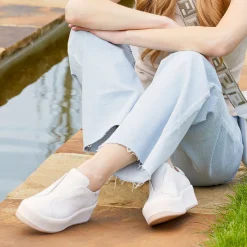 Clearance Drama Slip-On Platform Trainers Women Trainers