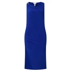 Outlet Draped Asymmetric Dress Women Dresses