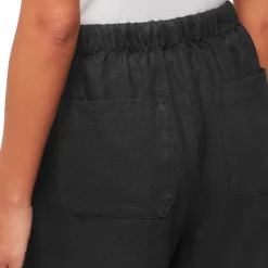 Outlet Drawstring Linen Shorts Women Trousers & Shorts