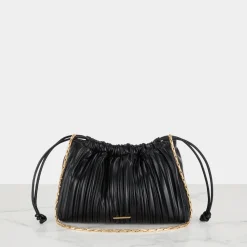 Clearance Drawstring Plissé Crossbody Bag Women Crossbody Bags
