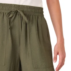 Hot Drawstring Straight Leg Trousers Women Trousers & Shorts