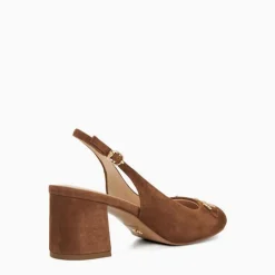 Discount Dreaming Slingback Block Heels Women Heels
